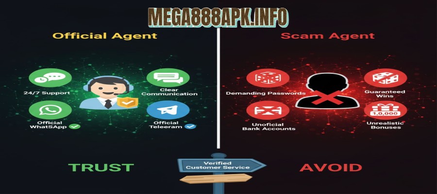 Identifying a Verified MEGA888 Agent 2026